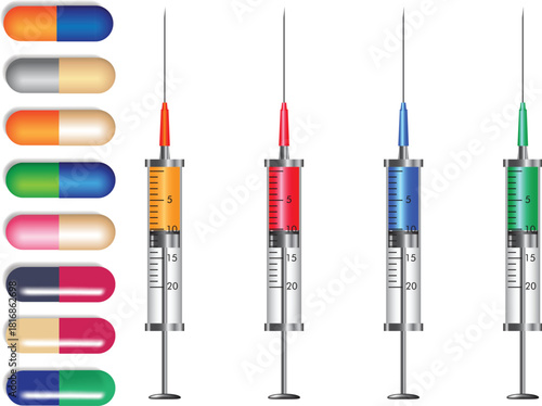syringe with medicine
