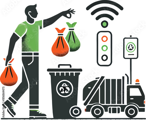 Smart waste recycling process