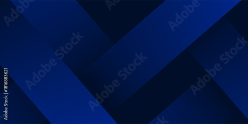 Abstract blue background with diagonal lines. Dynamic shapes composition. Vector eps10