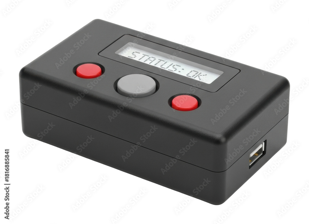 Fototapeta premium Testing device operations in a tech lab environment for efficiency isolated on transparent background