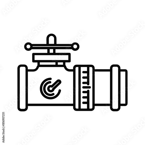 Black and white line art icon of an open food diary or meal log book with checkboxes for tracking entries and recorded item lists isolated on