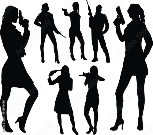 Black horse silhouette running, cad drawing flat vector illustration, isolated on white background, equestrian graphic design element, animal icon.