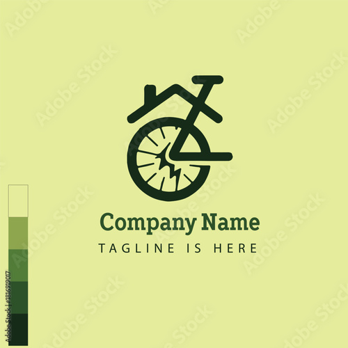Village home delivery logo design