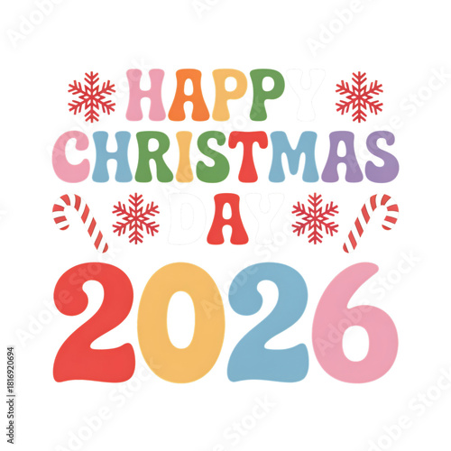 Canvas Print happy new year 2026