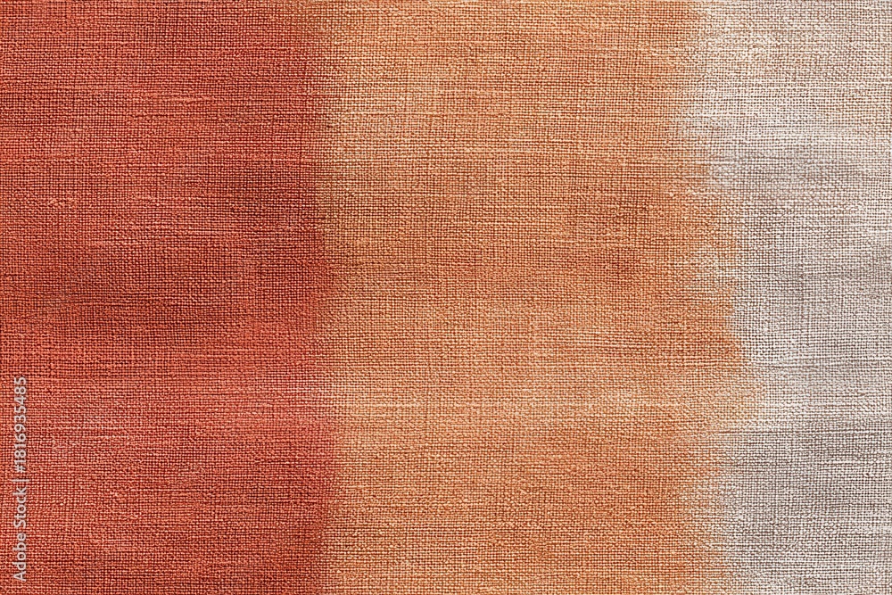 Fototapeta premium Textile Texture: A close-up showcases a textile texture with gradient color. The soft light enhances the fabric's subtle weave and smooth surface, creating a visual symphony of shades, textures.