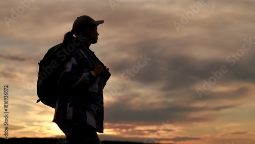 Fotografie Hiker woman