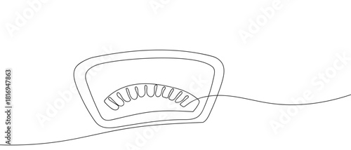 Car mileage in one continuous line one line vector illustration Editable stroke.