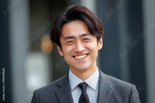 アジア人の若いビジネスマン