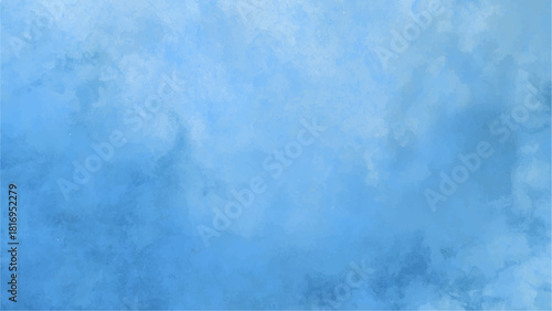 Abstract Soft Blue Watercolor Texture Background Cloudy Gradients with Smooth Blending.  Artistic Canvas for Hazy Sky, Baby Shower Designs, Calm Wallpapers & Creative Backdrops.