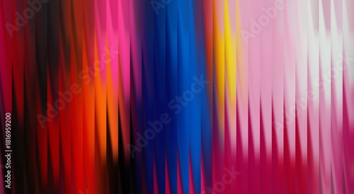 Wallpaper Mural An abstract artwork featuring a colorful display of vibrant vertical lines, evoking a sense of artistic expression and creative energy Torontodigital.ca