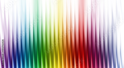 A vibrant and colorful striped background, with an array of rainbow hues displayed