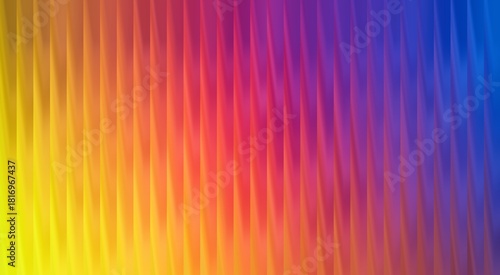 Wallpaper Mural Abstract colorful vertical lines in a vibrant gradient pattern, perfect for modern designs and backgrounds Torontodigital.ca