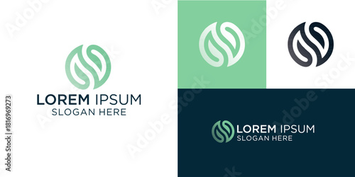 Letter N logo design perfect for wellness, natural products, or eco-friendly brands seeking a professional and sophisticated visual identity that conveys growth and harmony