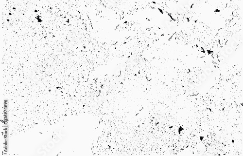 Abstract grunge vector art featuring a textured black and white design with splattered elements and a rough, uneven surface ideal for backgrounds and digital projects