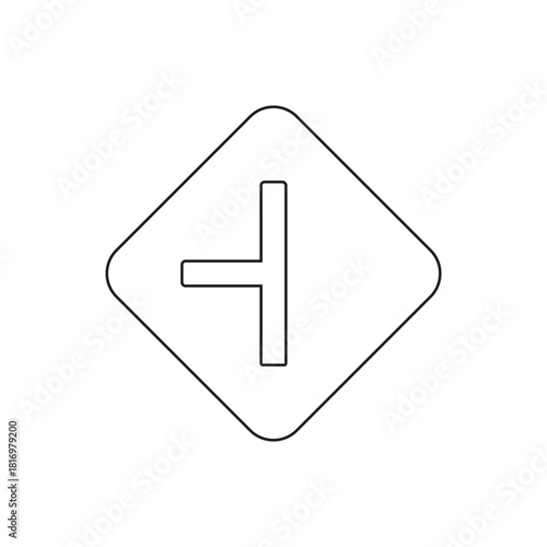 intersection of icon