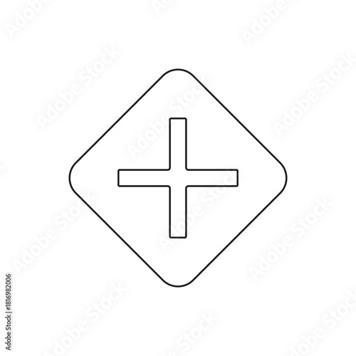 intersection of icon