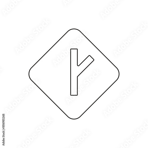 intersection of icon