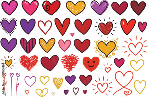 hearts vector.eps