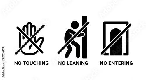 Various hospital and medical facility signage, displaying essential directional information.