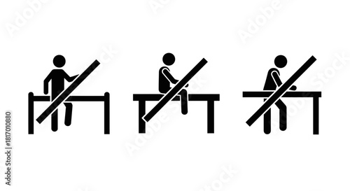 Various hospital and medical facility signage, displaying essential directional information.