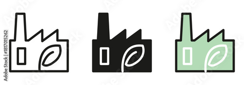 Eco-Friendly Manufacturing for a Sustainable Future, Showcasing Green Energy and Innovation, Promoting Clean Technology and Corporate Responsibility, Sustainable.