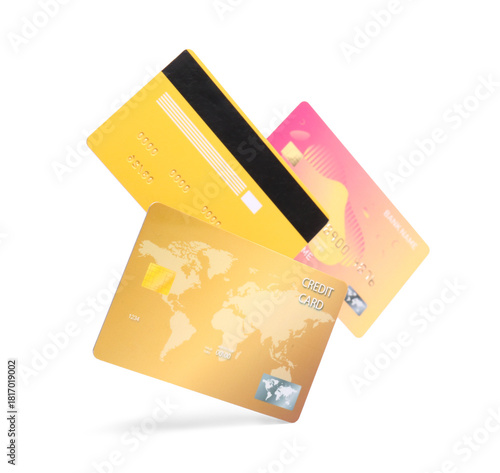 Flying different credit car...