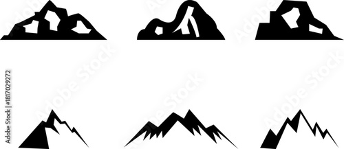 Mountain Icons Set