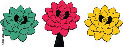 A cartoon chef in pink uniform expertly cooks, flames rising from a pan, showcasing culinary passion and skill in a vibrant illustration.