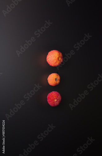 Strawberry tree fruits