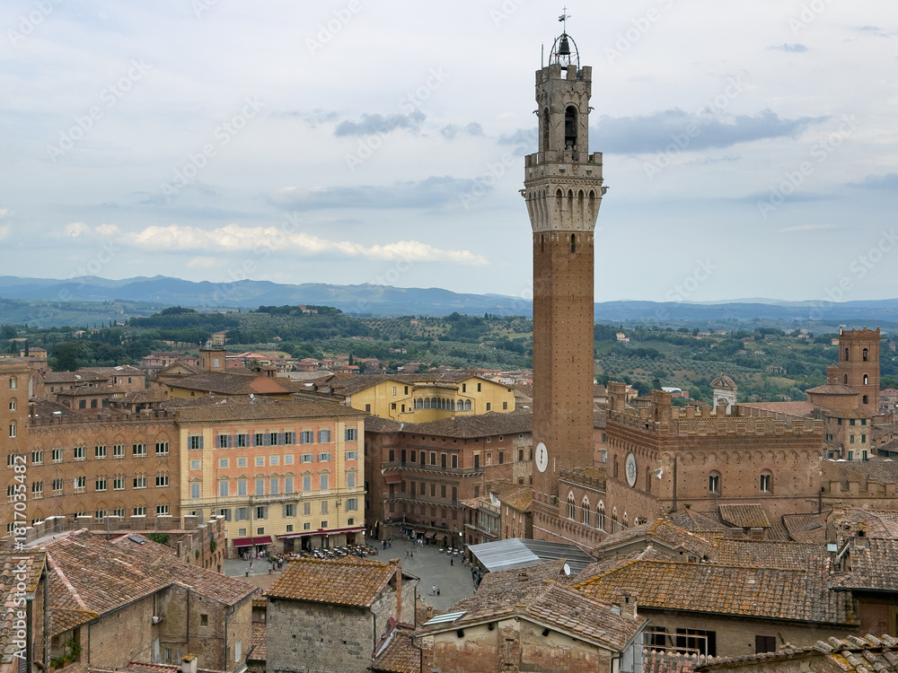 Obraz premium Palazzo Pubblico - Siena, Italy