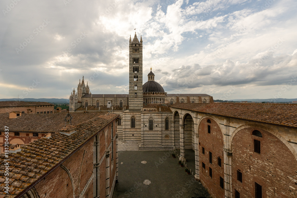 Naklejka premium Siena Cathedral - Siena, Italy