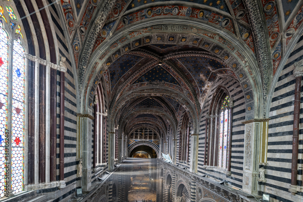 Obraz premium Siena Cathedral Interior - Siena, Italy