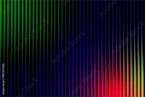 Wallpaper Mural Modern vibrant gradient background for websites and graphic design projects, colorful stripes blend from green to red with a bold, dynamic feel Torontodigital.ca