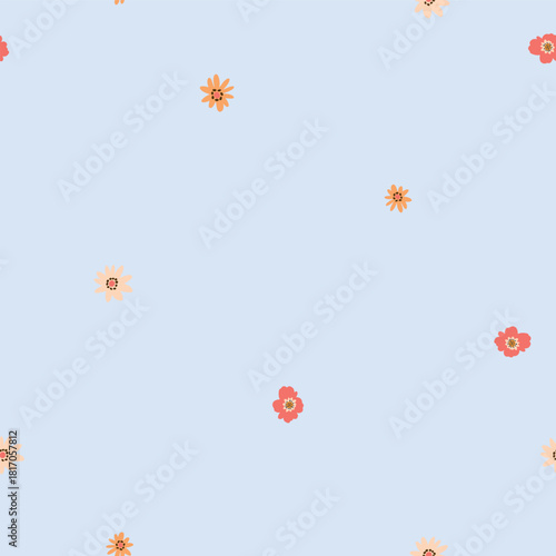 Easter Vector Patterns Spring Baskets Eggs Floral Wreath Flowers Seamless Designs