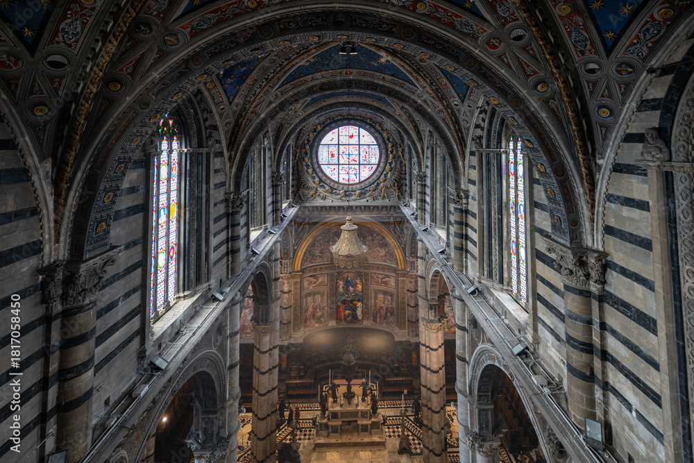 Obraz premium Siena Cathedral Interior - Siena, Italy