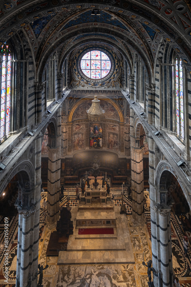 Obraz premium Siena Cathedral Interior - Siena, Italy