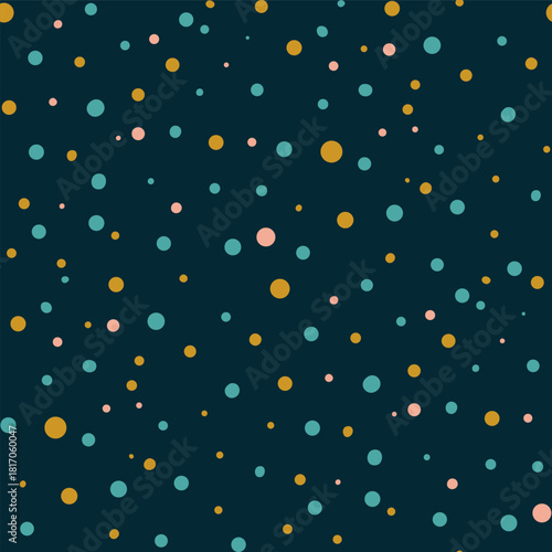 Christmas Vector Seamless Pattern Festive Illustrations with Ornaments Santa Trees Plaid Stars