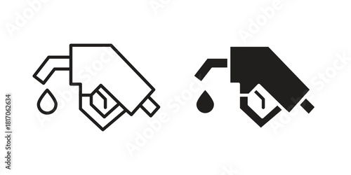 Fuel icon for your website design, logo, app, UI. EPS10