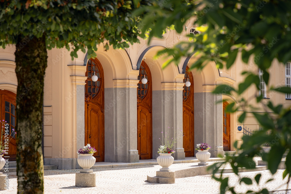 Fototapeta premium Kurhaus Bad Reichenhall