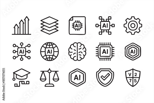 Minimal AI technology elements for innovation and computing graphics