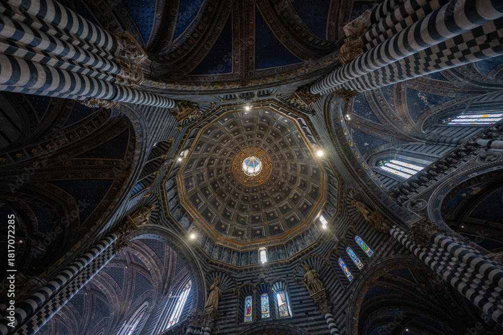 Obraz premium Siena Cathedral Dome - Siena, Italy
