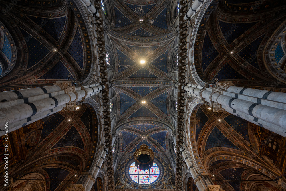 Obraz premium Siena Cathedral Interior - Siena, Italy