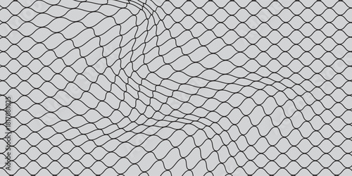 Mesh texture for fishing nets. Seamless pattern for sportswear or soccer goal, volleyball net, basketball hoop, hockey, athletics. Abstract net background for sports