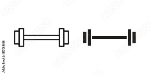 Gym icon designs collection for mobile, ui, web.