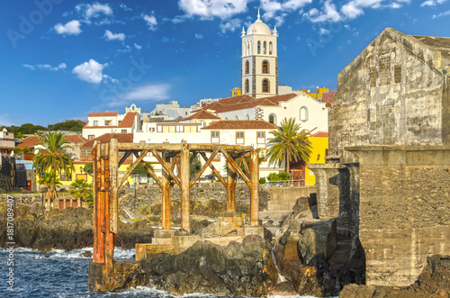 historic old town of Garachico on the island of Tenerife