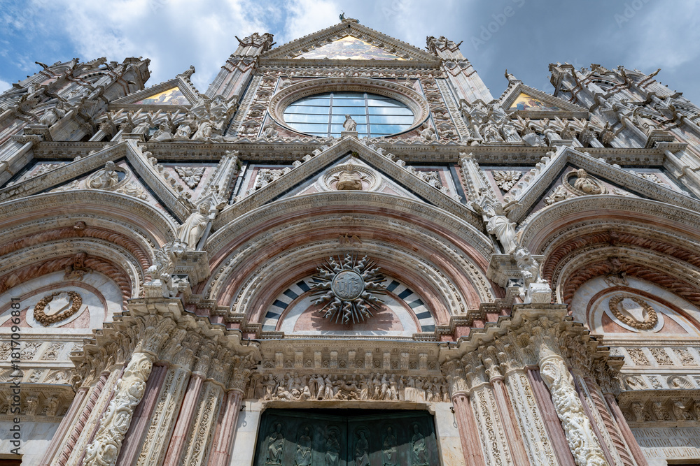 Obraz premium Siena Cathedral Facade - Siena, Italy