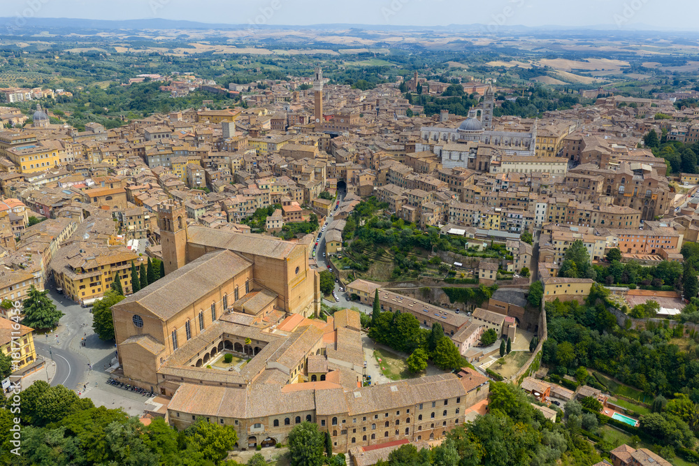 Obraz premium Basilica Cateriniana San Domenico - Siena, Italy