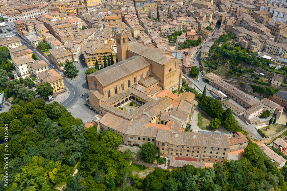 Fototapeta premium Basilica Cateriniana San Domenico - Siena, Italy