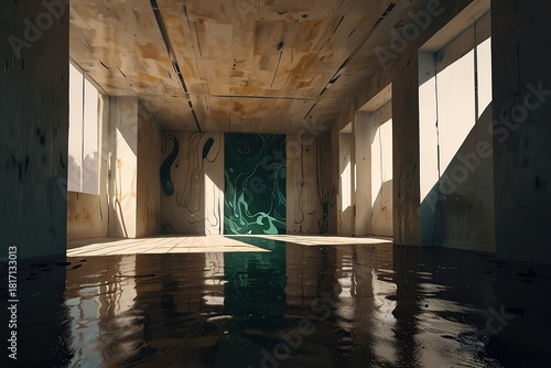 old abandoned building