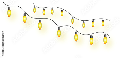 Turning string lights into art